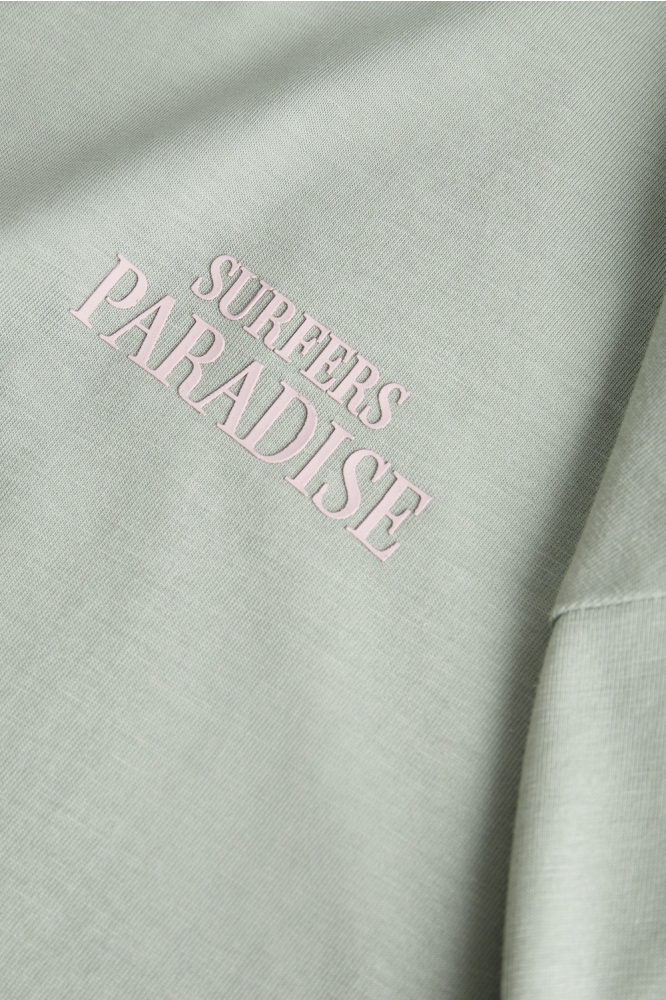 JJEAMES TEE SS CREW NECK 12268471 ICEBERG GREEN